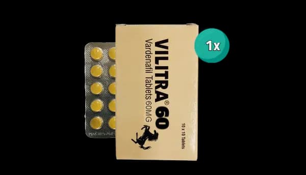 Vilitra 60mg pillen, een soort kamagra, die je online kunt bestellen